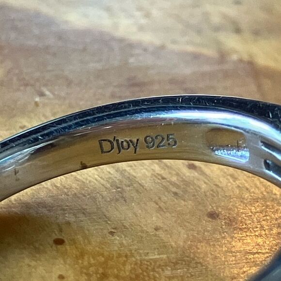 Natural Sleeping Beauty Turquoise Tanzanite Sterling Silver Ring Size 6 - Picture 6 of 9